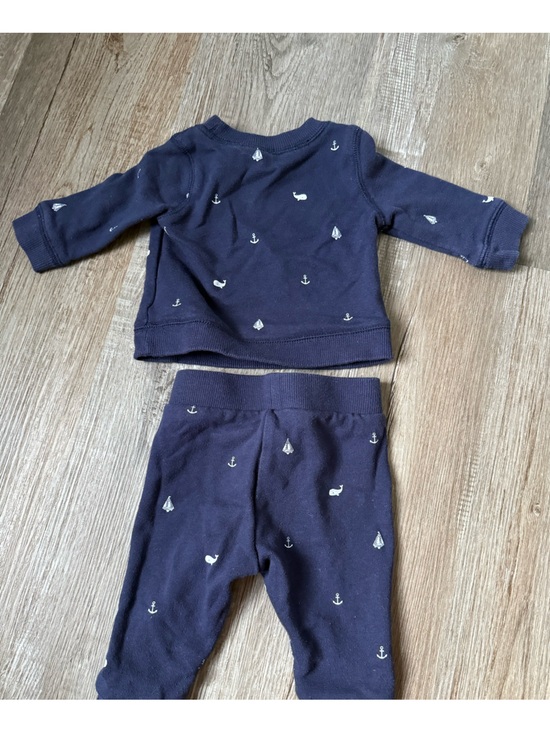 Janie and Jack Other - Jamie and Jack Navy Blue Nautical Two Piece Baby Outfit Summer Outfit 3 6 Mo